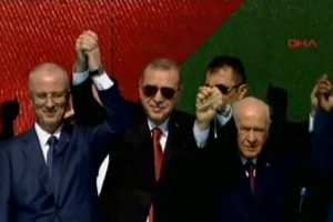 Liderler Yenikapı'daki Kudüs mitinginde