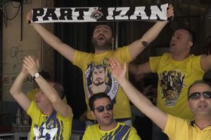 Belgrad'da Fenerbahçe coşkusu