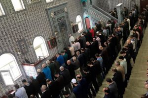 Hollanda'da Filistinli şehitler için gıyabi cenaze namazı