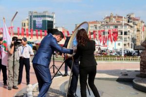 Taksim'de 19 Mayıs töreni