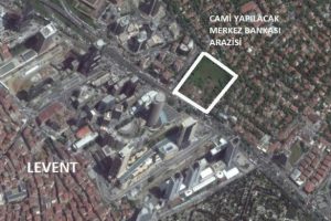 Merkez Bankası arazisine 'onaysız' cami!