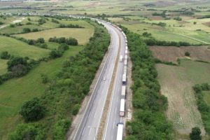 Kapıkule'de 20 kilometrelik TIR kuyruğu