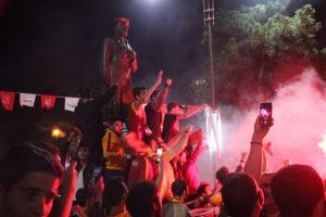 Şampiyonluk kutlaması kavgaya dönüştü