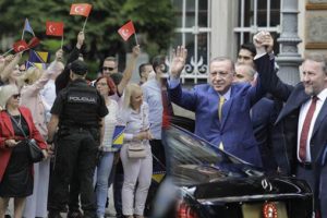Cumhurbaşkanı Erdoğan Saraybosna'da