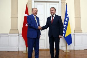 Cumhurbaşkanı Erdoğan, İzetbegoviç'le görüştü