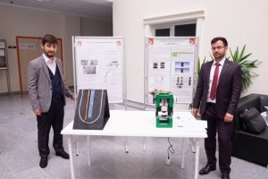 Makine mühendisliği öğrencileri bitirme projelerini sergiledi