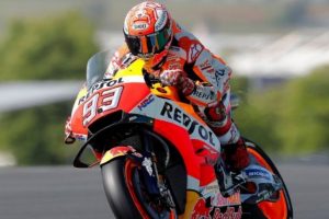 Fransa'da zafer Marquez'in!