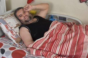 Başına düşen 'alem'e 5 milyon lira tazminat!