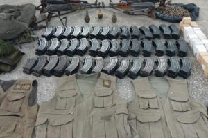 Tunceli'de toprağa gömülü cephanelik ele geçirildi