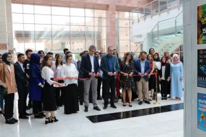 Hacıbektaş MYO'da 5.geleneksel grafik tasarım sergisi açıldı