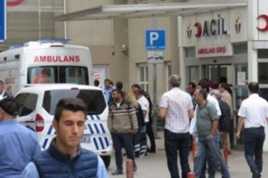 Ümraniye Devlet Hastanesi önünde dehşet anları