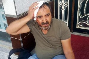 Yerel gazete sahibine saldırı!