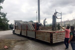 Demirlerin içinden eroin fışkırdı!
