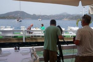 BBC televizyonu Marmaris'te tanıtım çekimleri yaptı