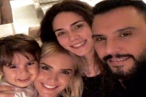 Ece Erken, Alişan ve Buse Varol çiftini ziyaret etti