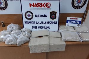 Evden 15,4 kilo eroin çıktı!