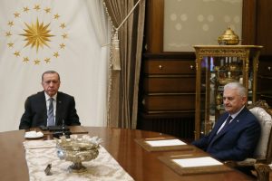 Erdoğan Başbakan Yıldırım'ı kabul etti