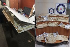 Yolcu otobüsünde 19 kilogram eroin ele geçirildi!
