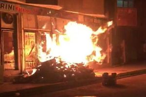 İtfaiye eri, dikkati sayesinde akıma kapılmaktan kurtuldu