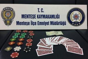 Muğla polisinden kumar baskını