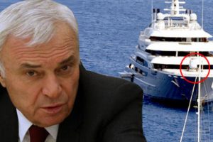 Viktor Rashnikov dev yatıyla Bodrum'a geldi