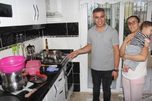 İtfaiye bu kez iftar yemeğini kurtardı!
