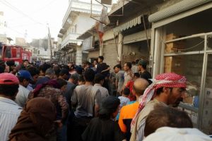 El Bab'da patlama: 4 yaralı