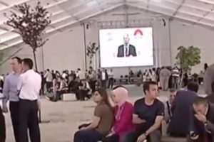 ''Erdoğan konuşma yapacaktı, alan boş olduğu için yapmadı!'' iddiası