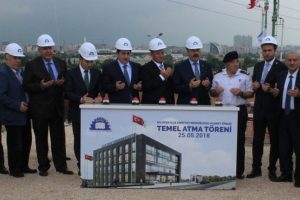 Bursa Nilüfer İlçe Emniyet Müdürlüğü Hizmet Binası'nın temeli atıldı