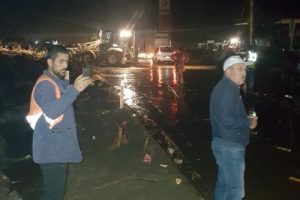 Bursa'daki şiddetli yağış Doğancı Köyünü etkiledi