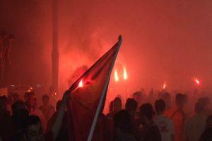 Taksim'de şampiyonluk coşkusu