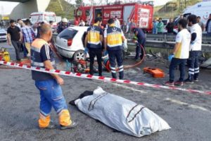 Arnavutköy'de feci kaza: 3 ölü