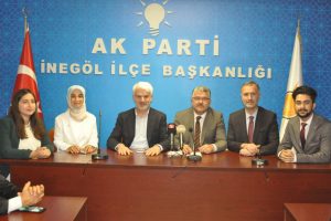Ak Parti Bursa Milletvekili Şahin: ''Hep beraber tarih yazalım''