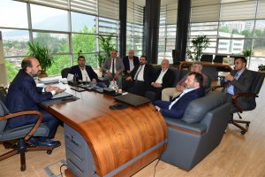 Bursa Yıldırım Belediye Başkanı Edebali iş insanlarına projelerini anlattı