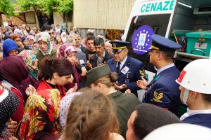 Kaza kurşunuyla ölen asker Kütahya'da toprağa verildi