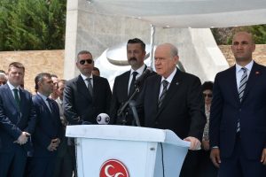 Bahçeli: Rotasız bir gemi durumuna asla düşmedik