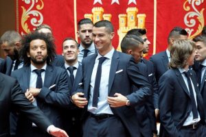 Real Madrid şampiyonluğunu kutladı