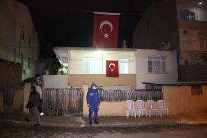 Şehit Astsubay'ın evinde yas