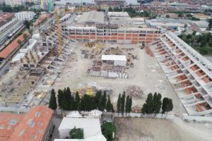 Yenilenen Alsancak Stadı'nın tribünleri ortaya çıktı