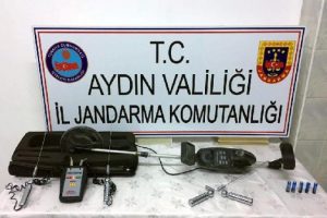 Kepçeyle kaçak kazıya 7 gözaltı!