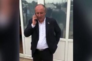 Muharrem İnce sahneden indirilen kişiyi arayıp özür diledi