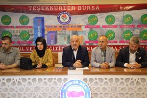 Bursa Eğitim-Bir-Sen üye rekoru kırdı