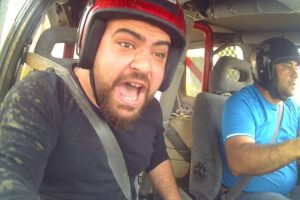 Off-road yarışlarında 'Bas emmi bas' ile gelen kupa