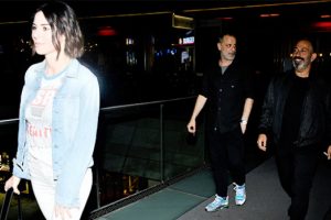 Cem Yılmaz Defne Samyeli'nin sinema keyfi