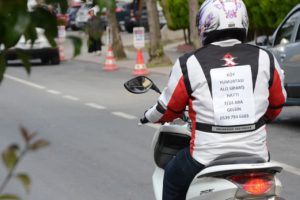 Kemal Sunal ve motosikletli kuryeler ilham kaynağı oldu