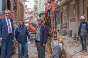 Bursa Karacabey'deki elektrik hatları yer altına alınıyor
