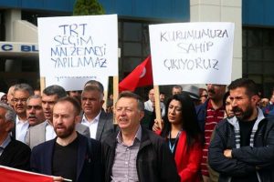 TRT eyleme geçti!
