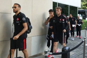 A Milli Futbol Takımı Cenevre'de