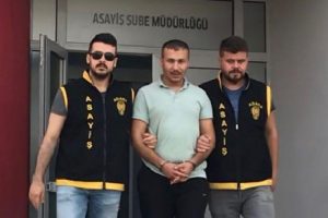 Cezaevi firarisi damdan kaçarken yakalandı