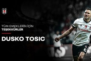 Beşiktaş'tan Tosic'e veda